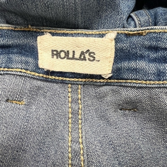 ROLLA’S West Coast Super Skinny Jeans Underground Blue 29R - Picture 10 of 12